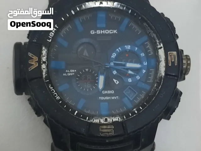ساعة كاسيو جي شوك رجالية مستعملة شغالة
