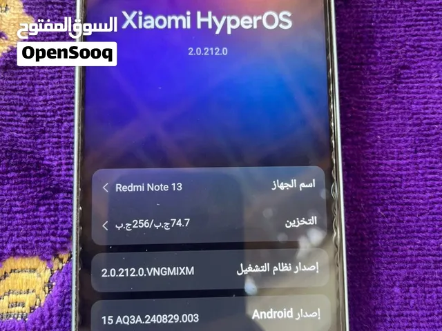 اقراء الوصف ريدمي نوت 13