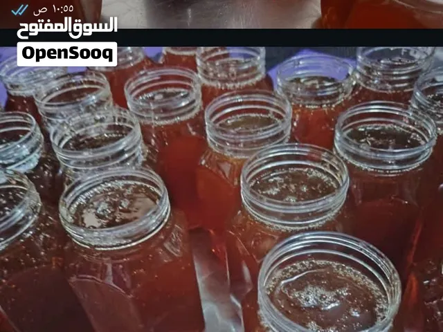 عسل اصلي حر علا فحص من جبال حوران سوريا  عسل حبه البركه وعسل نبته الدردار مع اليانسون  الكيلو 20