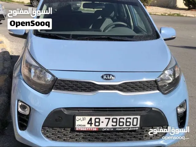 كيا بيكانتو 2017 ، أزرق، 1250 cc مرخصة، أوتوماتيك، مستعملة بحالة جيدة