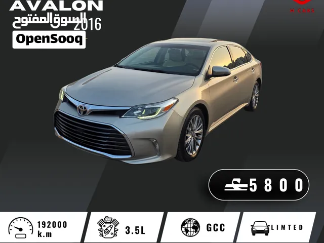 Toyota Avalon Limited 2016 oman car / تويوتا افلون لمتيد وكاله عمان