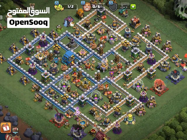 حساب كلاش اوف كلانس لفل 12