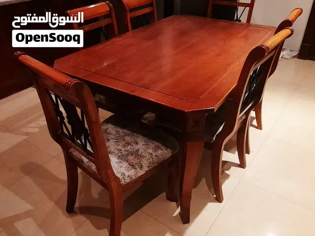 طاولة طعام 6 كراسي