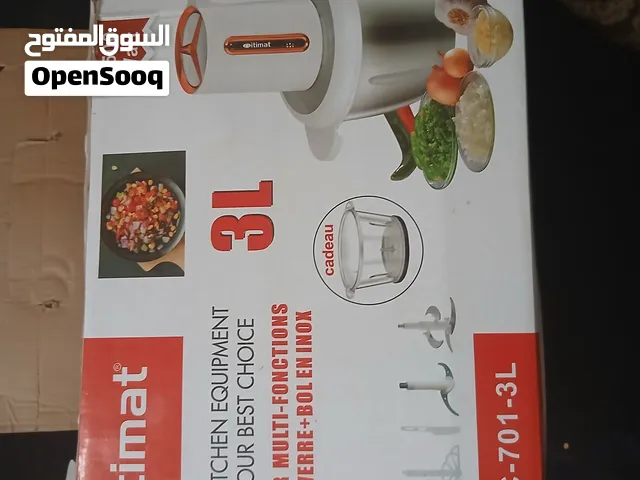 قطاعة ومفرمة كهربائية Itimat بسعة 3 لتر مع وعائين (زجاج واينوكس)