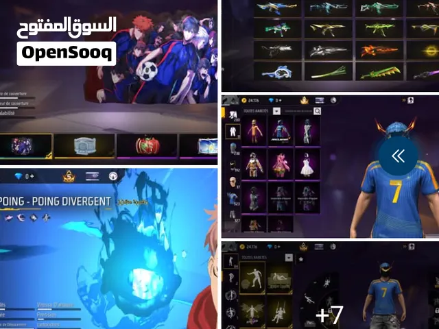 Free Fire Accounts and Characters for Sale in Mahdia