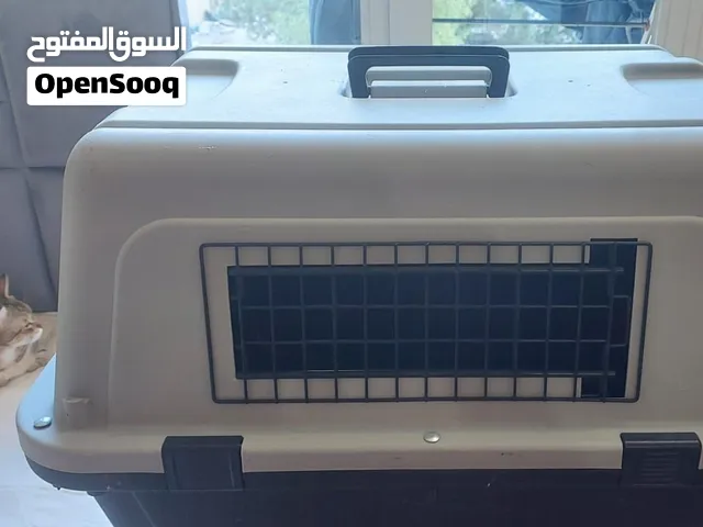 عدد 2 قفص قطط او كلاب صغيرة مع السقايات