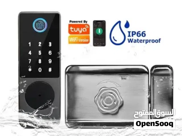 قفل الذكي للباب الخارجي / Smart door lock