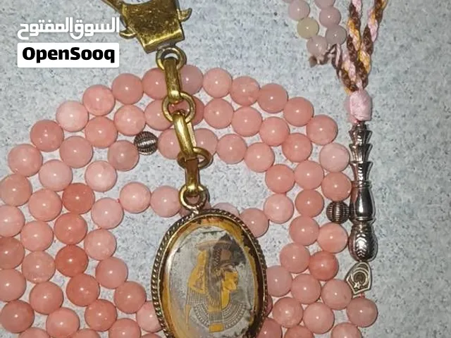 العنوان: طقم أنتيك مسباح روز كوارتز طبيعي 99 حبة + دلاية انتيك فرعونيه
