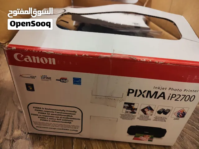 طابعة كانون Canon PIXMA iP2700 جديده غير مستعمله– Inkjet Photo Printer للبيع بسعر رمزي بسبب الانتقال