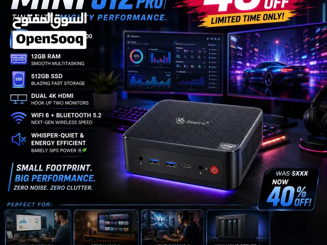 40% OFF  Beelink Mini S12 Pro N100 12GB/512GB — Powerful Tiny PC, Huge Savings!