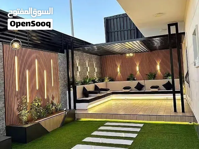 بناء مجالس زجاجيه وبناء سندويتش فنل ومضلات وديكورات