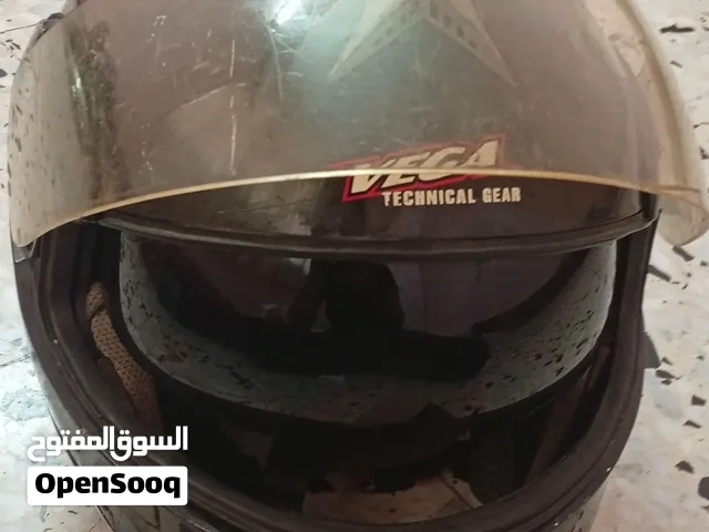 خوذة VEGA للدراجة نارية الخوذه مستعمله في حال جيده