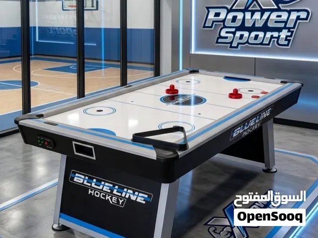 إعلان طاولة هوكي هوائي Blue Line – متعة، حماس، وجودة في مكان واحد!  إذا كنت تبحث عن لعبة