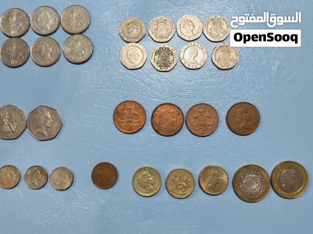 عملات معدنية بريطانية