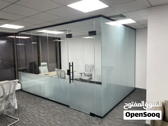 Glass aluminium and steel work