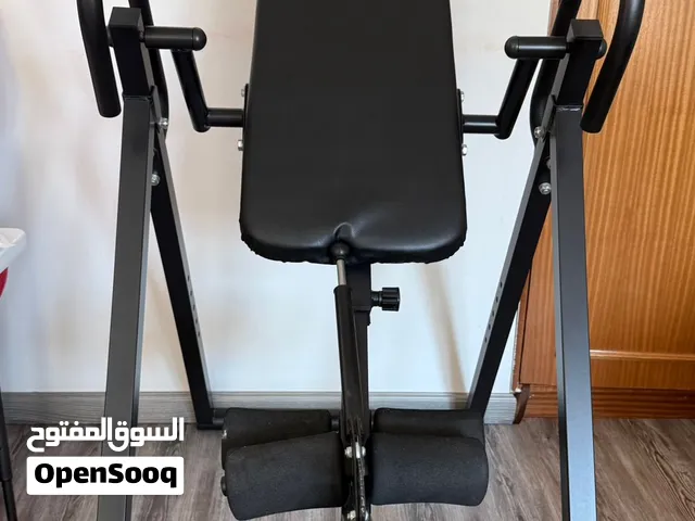 Inversion table for back stretching