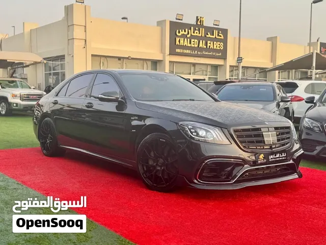 للبيع مرسيدس S550 كت برابوس، محول من الداخل برابوس، مع نظام اكزوز برابوس موديل 2014 _ وارد أمريكي _