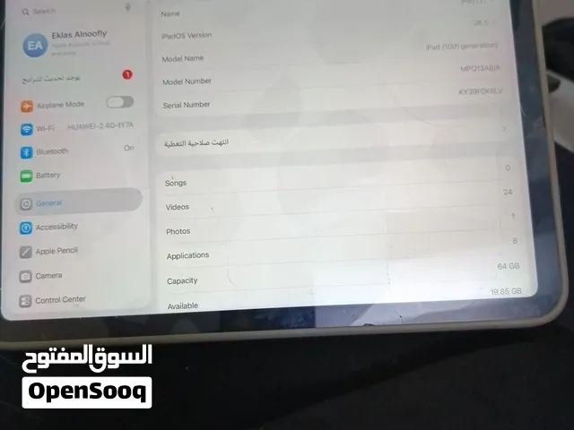 ايباد ابل الجيل 10 شبه جديد
