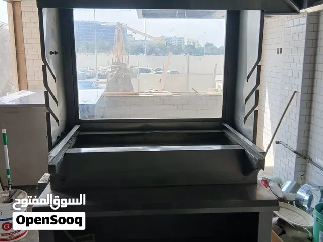 شواية شاورما فحم ، براد عرض، بان ماري كبير