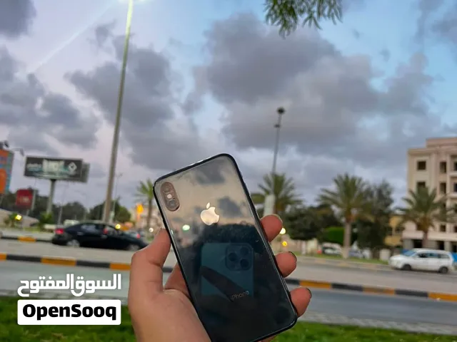 ايفون اكس اسود نضيف مغير بتاريه وشاشه اصليات 100% ضمان اسبوعين