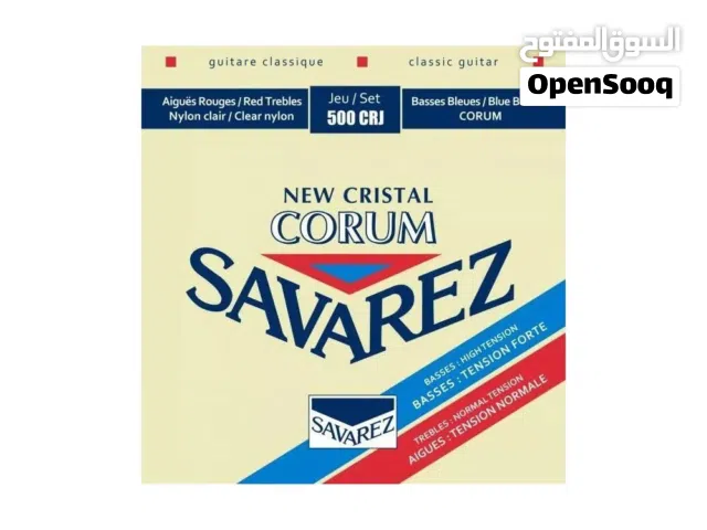 اوتار سافاريز كلاسيك جيتار – Savarez 500CRJ Classical Guitar Strings Set