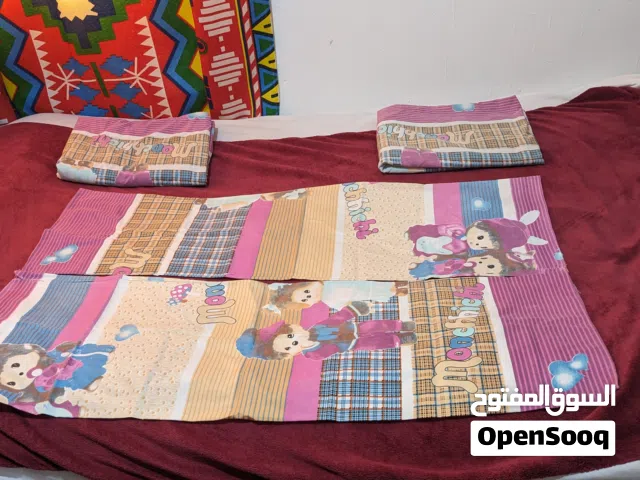 طقم ملايات سرير مقاس 1.5 برسومات دبدوب Bedding set with teddy bears