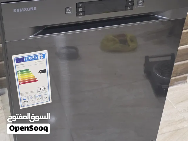 جلاية صحون سامسونج Samsung DW60M5070FG سعة 14 طقم – ستانلس ستيل حجم كبير A+  .......................