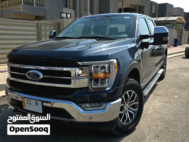 Ford F-150 hybrid 3.5L PowerBoost V6 فورد اف 150 موديل 2021 فئة لاريات محرك 3.5 توين تيربو هايبرد