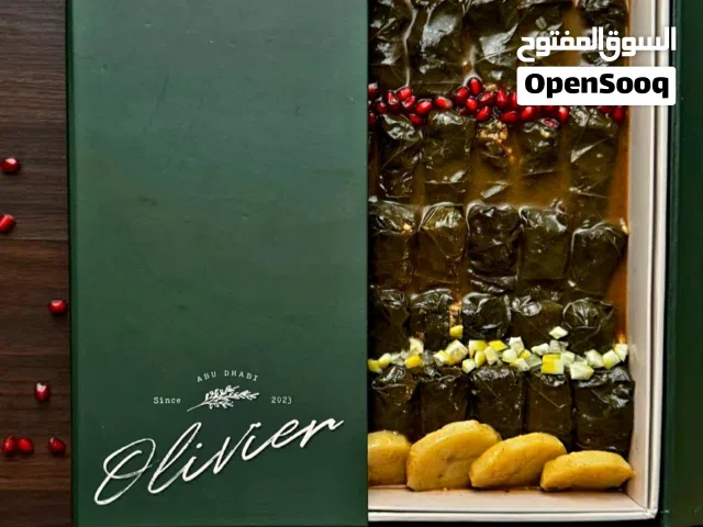 ورق عنب و فتة ورق عنب وحلويات فاخرة
