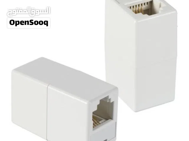 قطعة توصيل أسلاك التلفون او الفاكس RJ11 Connector