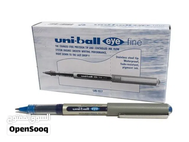 Uni Ball UB-157 Eye Roller Pen - 0.7Mm - 12 Pcs
