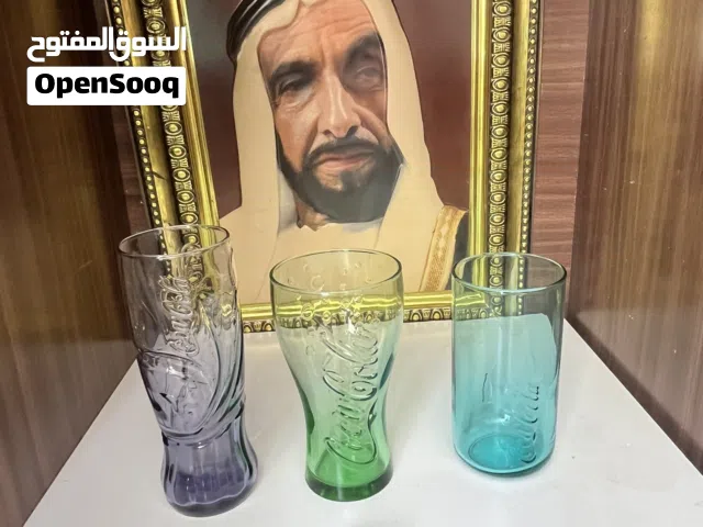 كوب زجاج كوكاكولا