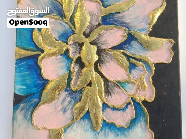لوحة فنية مصنوعة باليد بالكامل و بطريقة احترافية Hand made portrait