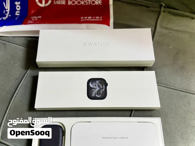 Apple watch series 11 46mm GPS+Cellular jet Black Brand New Bought from Jarir Bookstore Price 2400