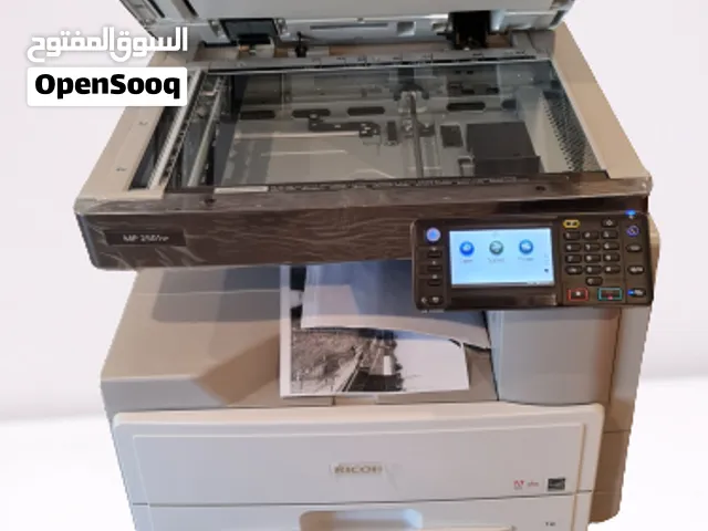 طابعة ليزر ريكو - RICOH MP 2501 SP متعددة الوظائف - لاسلكي - أبيض وأسود - ماسحة ضوئية - فاكس.