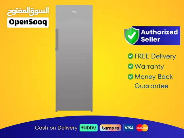 Beko 290L Upright Freezer