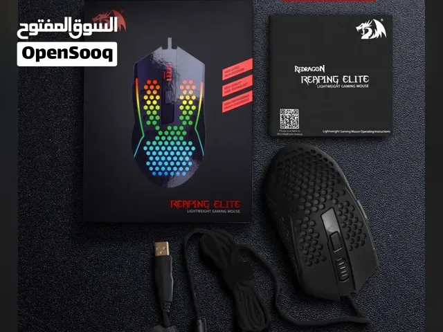 للبيع ماوس قيمنق Redragon Reaping Elite M987  ماوس قيمنق مميز من شركة Redragon، مناسب للألعاب
