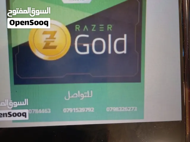 Razer Gold gaming card for Sale in Irbid