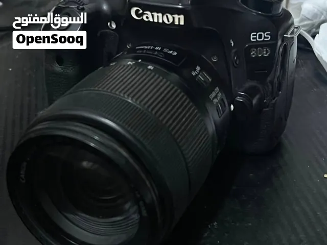 للبيع Canon EOS 80D + عدسة 18-135mm Nano USM