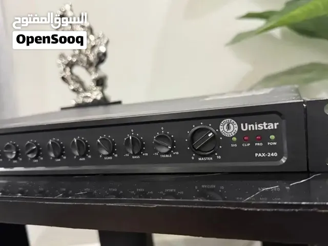 جهاز مضخم صوتي يوني ستار PAX-240 مستخدم نضيف