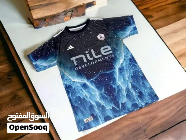 تيشرت الزمالك الجلاكسي الازرق