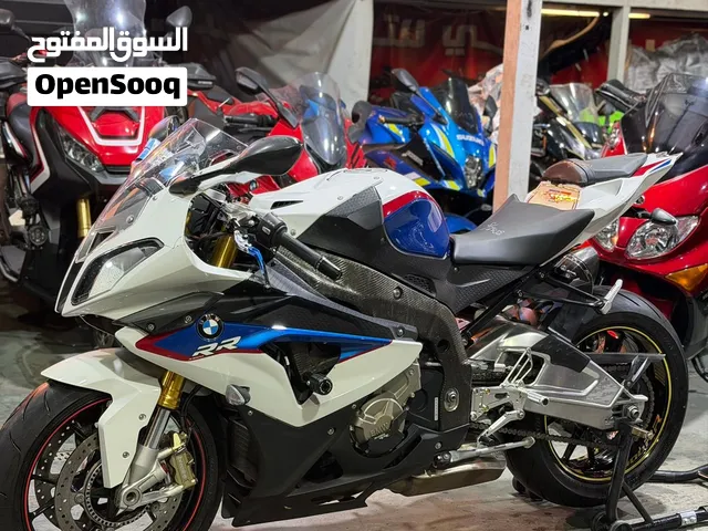 دراجة سبورت BMW S1000RR الموديل 2014 وارد يابان بحالة الوكالة