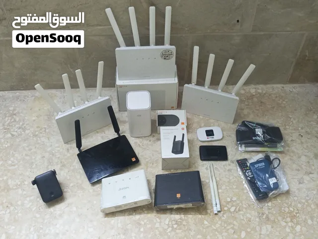 اسعار مختلفه يوجد موسعات شبكه نوعيات مختلفه ونظام راوتر يعمل عمل موسع