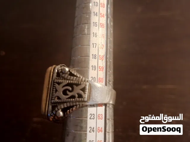 خاتم فضه عيار 925 نادي برشلونه وزن ثقيل جميل جدا صياغة رائعه لاصحاب الذوق الرفييع