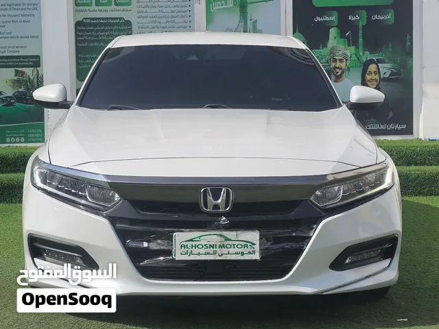 هوندا اكورد سبورت موديل 2019 وارد أمريكي السيارة بحالة الوكالة لاتفوت الفرصه وبادر با الحجز.........