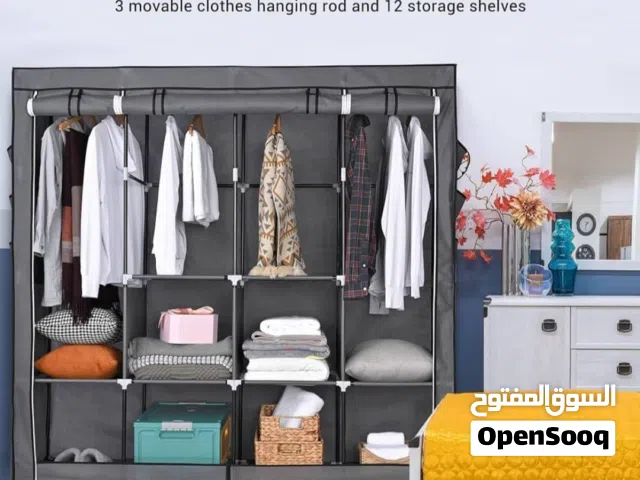 دولاب ملابس قماش 4فتحات