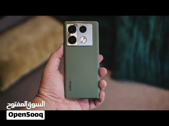 Infinix Note 40 Pro للبيع  للبيع جهاز نظيف ومرتب جدًا، مثل الجديد  256GB  اللون الأخضر