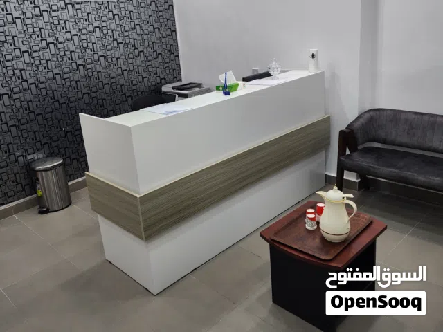 كاونتر استقبال للشركات والمحلات التجارية والعيادات تصميم مميز  افضل الاسعار وتحدي جودة ومتانة وكفالة