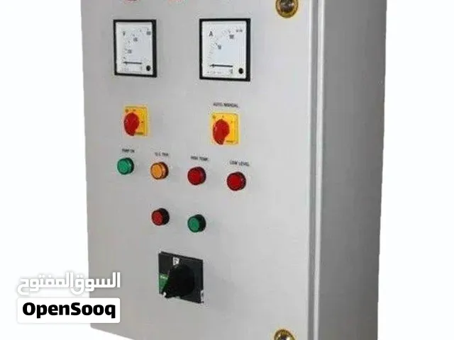بناء وتجهيز بنلات التحكم والتحويل التلقائي (ATS) للمباني والمنازل