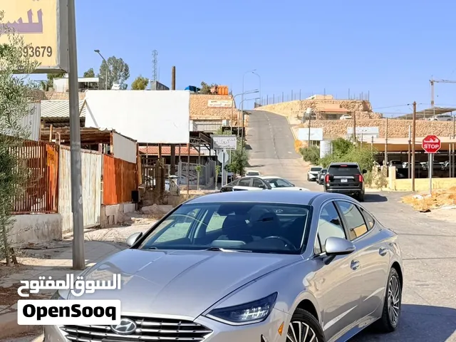 هيونداي سوناتا هايبرد Hyundai Sonata Hybrid 2021 • فحص كامل • كلين تايتل • حرة أو مجمرك .